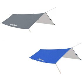 Resim Genel Markalar Rimini Waterproof Sunshade Tarp (l) Güneşlik Gri 