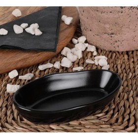 Resim Keramika Deniz 14 Cm Çerezlik Mat Siyah 