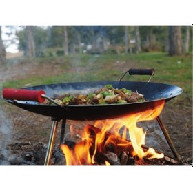 Resim Orcamp G-380 Ayaklı Kavurma Sacı 