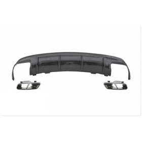 Resim Mercedes W117 Cla 45 Dıfüzör & Egzoz Setı 16-19 Sılver Egzoz Ile 
