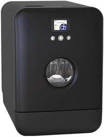 Resim Bob Taşınabilir, 3L Su Kapasiteli Mini Bulaşık Makinesi | Karavan, Tekne, Ofis ve Küçük Mutfaklar İçin Bulaşık Makinesi, SİYAH MAT KAPAK 