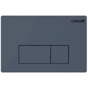 Resim Creavit Arc Mat Basalt Boyalı Kumanda Paneli Gp8002.05 
