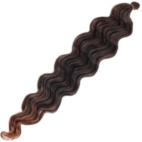 Resim Su Dalgası Saç / Siyah Bakır Ombreli - Aysc-462620 Karışık - Çok Renkli 