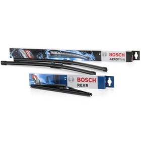 Resim Bmw 1 Serisi F20 Kasa Ön Ve Arka Silecek Takımı Bosch Marka 3397007696-3397011432 