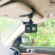 Resim GoPro Hero 13 12 11 10 9 8 7 6 5 Siyah için Uyumlu Evrensel Top J Kanca ile Hızlı Klips Montajı, DJI Osmo Action 3, AKASO, Insta360 X3 X 4 GO3 Aksesuarları Araba Güneşlik Tutucu 360 Derece Spor Kamera Klipsi, 360 Derece Dönen Araç Güneşlik Telefon Tutacağı - Akıllı Telefonlar ve Kameralar İçin Klip, Canlı Yayın ve Eller Serbest Kullanım İçin İdeal 