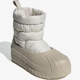 Resim adidas Adifom Superstar Winter Kadın Bej Spor Ayakkabı 