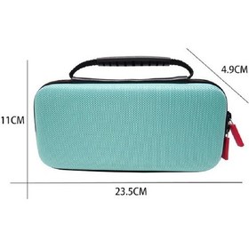 Resim Nintendo Switch Lite İçin Oyun Konsolu Kılıfı Saklama Çantası Siyah 