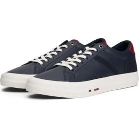 Resim Tommy Hilfiger TH HI VULC LTH STREET Lacivert Erkek Sneaker 