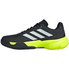 Resim Adidas Courtjam Control 3 Erkek Siyah Tenis Ayakkabısı Ih3093 Siyah 