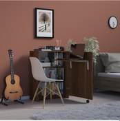 Resim Asra Trendçalışma Odası Fonksiyonel Kitaplık+katlanır Masa Nevada 