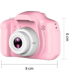 Resim Yeni Nesil Çocuk Dijital Mini Fotoğraf Video Makine Erkek Kız Çocuklar 1080P Hd Ekran Kamera Selfie 