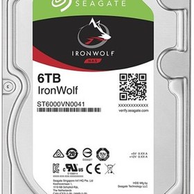 Resim Seagate 6 Tb St6000Vn0041 Ironwolf Harddisk 