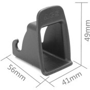 Resim Wholesale00 10 Çift Csjy-4001 Araba Çocuk Koltuğu Kılavuz Yuvası Kırmızı 