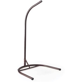 Resim ReHome Capri Swing Tek Kişilik Metal Salıncak Ayağı Kahve 
