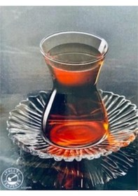 Resim Paşabahçe 96621 Şelale 12 Parça 6 Kişilik Çay Seti Şeffaf 