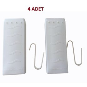 Resim hagiki (4 Adet) Kalorifer Peteği Suluğu Ve Askı Aparatı Doğalgaz Petek Suluğu (4 Adet) 