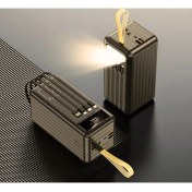 Resim 50 Bin Mah Profesyonel 4 Çıkışlı Powerbank Taşınabilir Şarj Cihazı Dijital Göstergeli New 