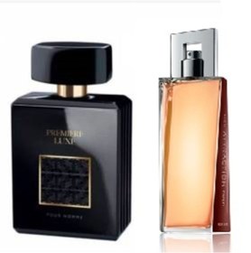Resim AVON Attraction Rush Erkek Parfüm Edt - Premiere Luxe Edt Erkek Parfüm 75 Ml Ikili Set 
