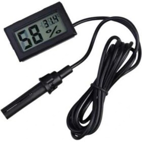 Resim OEM Dijital Termometre - Nem Ölçer Problu LCD Ekranlı Kompakt Yapı ile Kullanım Kolaylığı 