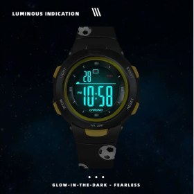 Resim Spectrum Premium Silikon Kordon Su Geçirmez Çocuk Dijital Kol Saati 