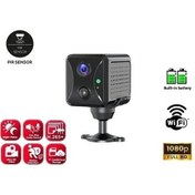 Resim Mini Pır Sensörlü Algılamalı Sesli Konuşmalı 1080p Hd Wifi Kamera 