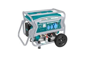 Resim Total TP1650096E Marşlı Benzinli Jeneratör 5.4 Kw Nms Hırdavat 