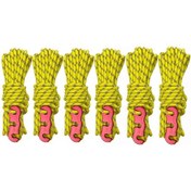 Resim 4m X 6 Rulo Açık Kamp Çadırı Gölgelik Rüzgar İpi Aydınlık Çok Fonksiyonlu Rüzgar İpi Çadır Çadır Sabit İp Sk-sarı , Boyut:4m X 6 Rulo Siyah 