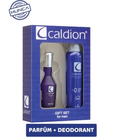 Resim Caldion Classic Erkek Parfüm Seti ( Parfüm Edt 50 ml Deodorant 150 ml ) 