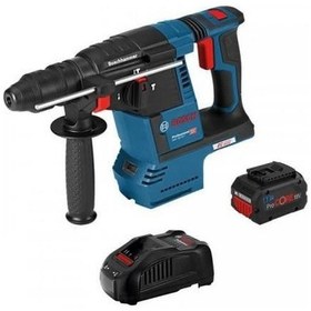 Resim BOSCH GBH 18V-26 Akülü Kırıcı Delici + 1x8.0Ah Akü + GAL1880 Şarj Cihazı 