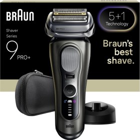 Resim Braun Series 9 Pro+ Elektrikli Tıraş Makinesi, Islak ve Kuru, Şarj Standı, 9615S 
