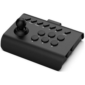 Resim Ankatek Turbo Stick Siyah Seri Ps4 Ps3 Pc Oyun Modu Joystick İçin İçilebilir Hassas Hassas Destek Denetleyici Bağlantı Arcade 3 Wz 