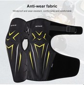 Resim Jokmae Kırmızı-siyah 2'li Kombine Polar Isıtmalı Diz Pedi Diğer 