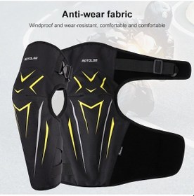 Resim Jokmae Kırmızı-siyah 2'li Kombine Polar Isıtmalı Diz Pedi Diğer 