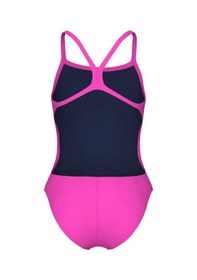 Resim Team Swimsuit Challenge Solid Çocuk Pembe Yüzücü Mayosu 004765908 Pembe 