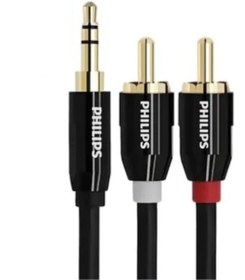 Resim Philips Yüksek Kalite Rca To Aux Kablo 3.5mm To 2x Rca 2 Swr2121c 