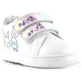 Resim Artico Miclou Beyaz Cırtlı Yıldız Detaylı Kız Bebek Spor Ayakkabı Beyaz 