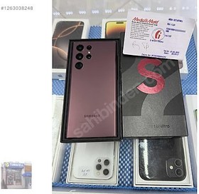 Resim Samsung S22 Ultra İkinci El TR | 128 GB | Mor 