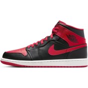 Resim Air Jordan 1 Mid Erkek Basketbol Ayakkabısı 