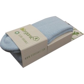Resim Bibaby Biorganic Basic Havlu Külotlu Çorap 68380 Mavi 