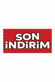 Resim cicigünler Son Indirim Yazılı Mağaza Branda Afiş Pankart 