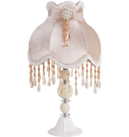 Resim Kadife Kaplı El Yapımı Klasik Model Abajur Broş Süsleme Diğer 