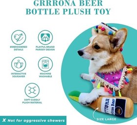 Resim GRRRONA BEER PELUŞ KÖPEK OYUNCAĞI 