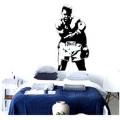 Resim Boxer Ali Anime Duvar Çıkartması Çıkarılabilir Duvar Kağıdı Ev Dekorasyonu Çok Renkli 