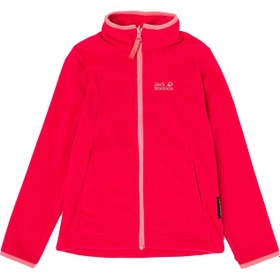Resim Jack Wolfskin Sandpiper K Unisex Çocuk Mor Outdoor Ceketi 