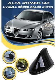Resim Alfa Romeo 147 Uyumlu Oto Balık Sırtı Anten Elektrikli Köpekbalığı Balina Tavan Anteni 