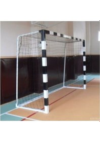 Resim Attack Sport Ahf178 Hentbol Kale Filesi 2.5 Mm 10x10 Cm 300 Cm Siyah Beyaz 