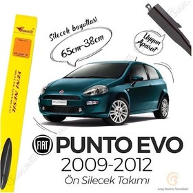 Resim Fiat Punto Evo Muz Silecek Takımı 2009-2012 İnwells N11.2781 