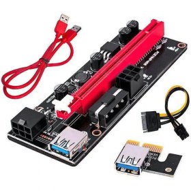 Resim Guangdong Spirit 60CM VER009S Pci-E Yükseltici Kart Pcie 1x - 16X USB 3.0 Veri Kablosumadencilik(Yurt Dışından) 