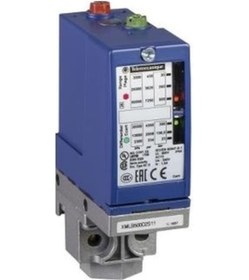 Resim Schneider Xmlb160d2s11, Telemecanique Sensors Basınç Anahtarı Xmlb 160 Bar - Ayarlanabilir Skala 2 Eşik - 1 K/a 