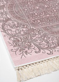 Resim Alanur Home Eko Trend Djt Yıkanabilir Kaymaz Taban 3 Lü Yatak Odası Takımı 1488 Modern Pudra 